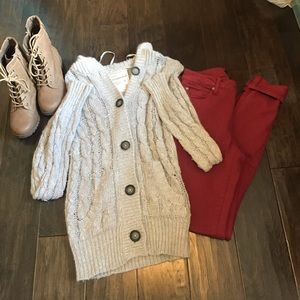 Aeropostale Gray Sweater